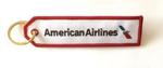 American Airlines New Logo Embroidered Key Ring Banner