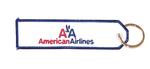 American Airlines Embroidered Key Ring Banner