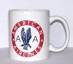 American Airlines 50s Eagle Coffee Mug