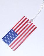 US Flag Luggage Tag