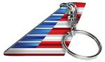 American Airlines Tail Key Chain