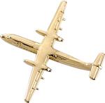 DASH-8 Lapel Pin - Gold