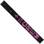 Airplane Crew Strap - DTW - Pink on Black