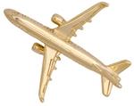 EMB-175 Lapel Pin - Gold