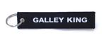 "Galley King" Embroidered Key Ring Banner