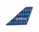 Jet Blue Harlequin Tail Pin
