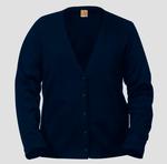 Ladies Navy Cardigan