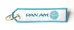 Pan Am Embroidered Key Ring Banner