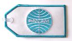 Pan Am Embroidered Luggage Tag