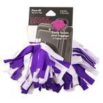 Pom-ID Shiny Purple/White