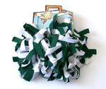 Pom-ID Green/White