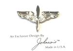 Large Wing/Propeller Pin - Silver