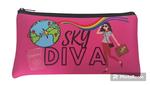 Sky Diva Zipper Bag