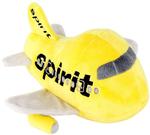Spirit Airlines Plush Airplane with Sound