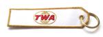 TWA Embroidered Key Ring Banner