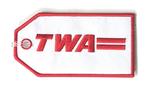 TWA Retro Embroidered Luggage Tag