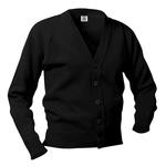 Unisex Black Cardigan