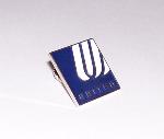 United Airlines Blue Square Lapel Pin