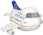 United Airlines Plush Airplane with Sound